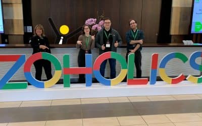 ALIX team at the Zoholics Canada 2023 event