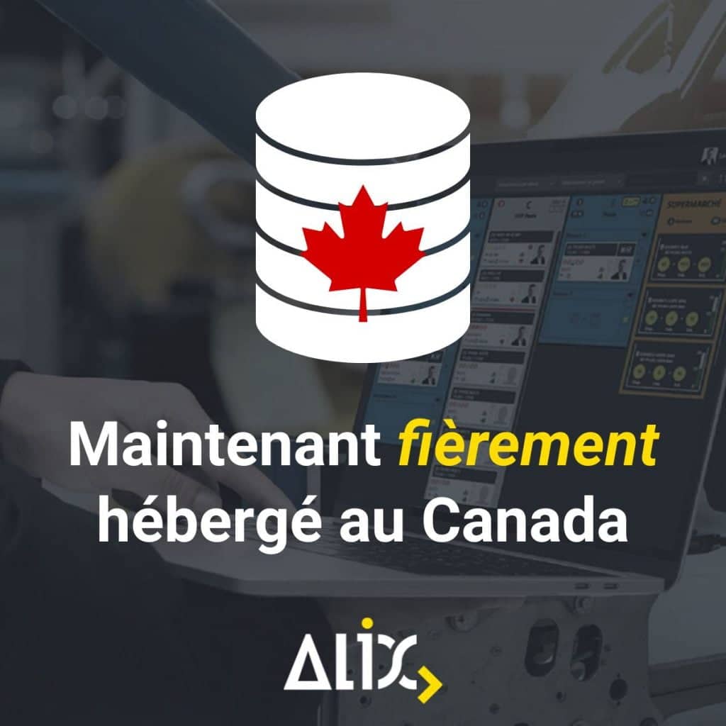 ALIX maintenant fièrement hébergé au Canada